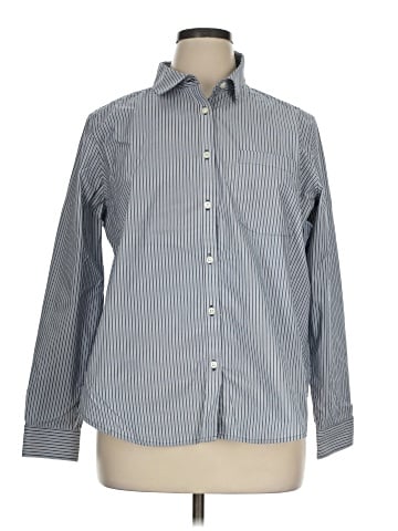 Lands' End Long Sleeve Button-Down Shirt (view 1)