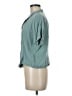 bryn WALKER 100% Tencel Teal Short Sleeve Blouse Size M - photo 5