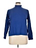 Lands' End 100% Viscose Blue Turtleneck Sweater Size XL - photo 1