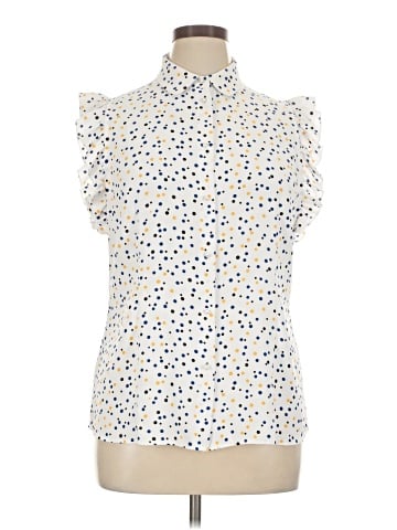 Anne Klein Short Sleeve Turtleneck (view 1)