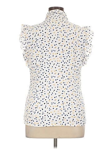 Anne Klein Short Sleeve Turtleneck (view 2)