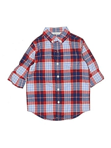 Janie and Jack Short Sleeve Button-Down Shirt (view 1)