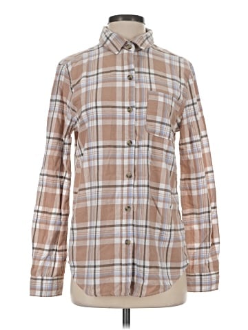 Aeropostale Long Sleeve Button-Down Shirt (view 1)