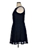 Speechless Solid Blue Cocktail Dress Size XL - photo 5