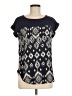 Rewind 100% Polyester Blue Short Sleeve Blouse Size M - photo 1