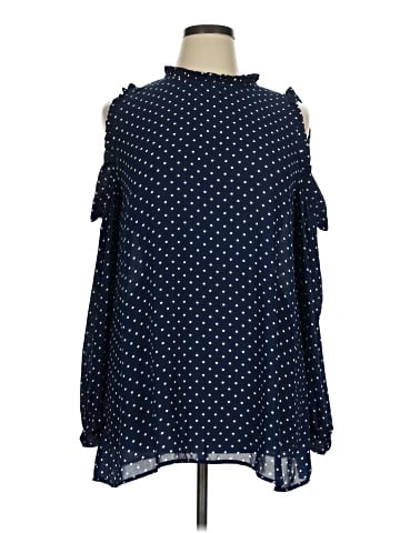 Cha Cha Vente Long Sleeve Blouse (view 1)