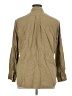 Everlane 100% Silk Tan Long Sleeve Silk Top Size 16 - photo 2