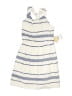 Mayoral Stripes White Blue Dress Size 16 - photo 1