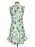 Aqua 100% Polyester Tropical Green Cocktail Dress Size S - photo 2