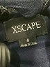 Xscape Blue Black Cocktail Dress Size 4 - photo 7