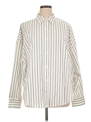 Express Long Sleeve Button-Down Shirt (view 1)