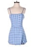 Altar'd State Plaid Blue Romper Size S - photo 1