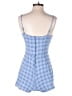 Altar'd State Plaid Blue Romper Size S - photo 2