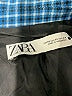 Zara Checkered-gingham Blue Blazer Size XS - photo 6