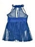 BLOOMCHIC Blue Swimsuit Cover Up Size 18 - photo 2