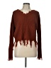 Full Circle Trends With Love 100% Acrylic Brown Pullover Sweater Size L - photo 1