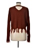 Full Circle Trends With Love 100% Acrylic Brown Pullover Sweater Size L - photo 2