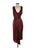 ASOS 100% Polyester Brown Cocktail Dress Size 4 - photo 1