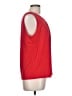 Calvin Klein Red Sleeveless Blouse Size L - photo 4