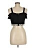 Jump Apparel Black Short Sleeve Top Size 9 - photo 2