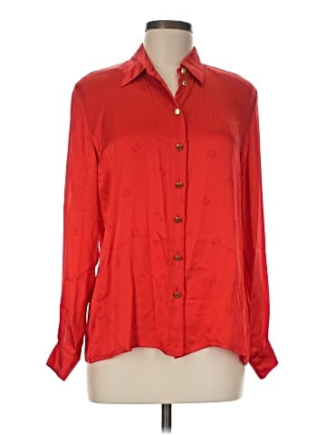 Escada by Margaretha Ley Long Sleeve Blouse (view 1)