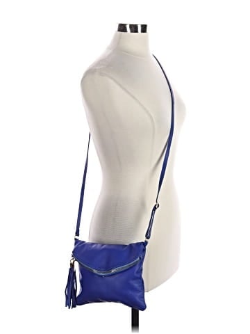 MADE IN ITALY Leather Crossbody Bag (view 2)