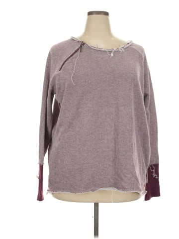 Peace Love World Pullover Sweater (view 1)