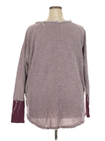 Peace Love World Pullover Sweater (view 2)