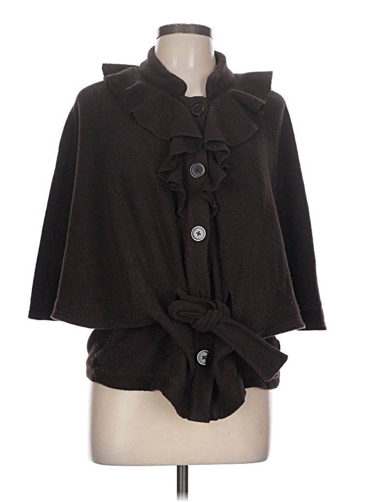 Pre-owned Gap Cardigan Sweater In Black