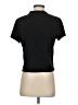 Mott & Bow 100% Cotton Solid Black Short Sleeve Turtleneck Size S (estimated) - photo 2