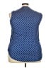Halife Blue Sleeveless Blouse Size XXL - photo 2