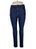 CALVIN KLEIN JEANS Solid Blue Jeans Size 16 - photo 1
