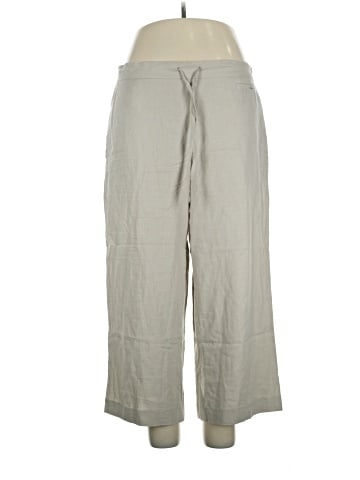 Anne Klein Linen Pants (view 1)