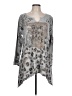 Inoah Silver Pullover Sweater Size L - photo 1