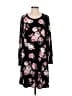 Torrid Floral Black Casual Dress Size Med Plus (00) - photo 1