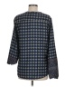 Harve Benard 100% Polyester Argyle Blue 3/4 Sleeve Blouse Size M - photo 2