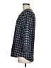 Harve Benard 100% Polyester Argyle Blue 3/4 Sleeve Blouse Size M - photo 5