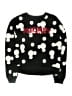 Disney Polka Dots Black Pullover Sweater Size 7 - 9 - photo 1