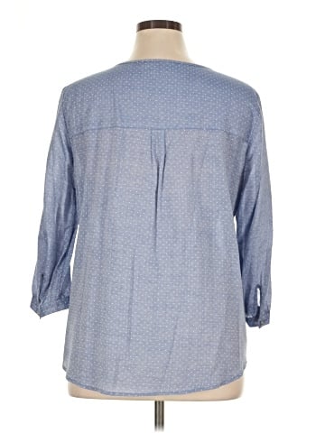Tribal 3/4 Sleeve Blouse (view 2)
