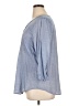 Tribal 100% Rayon Blue 3/4 Sleeve Blouse Size 14 - photo 5