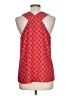 41Hawthorn Red Sleeveless Blouse Size L - photo 2