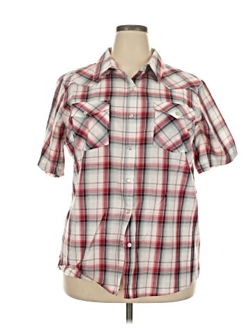 Wrangler Jeans Co Short Sleeve Button-Down Shirt (view 1)
