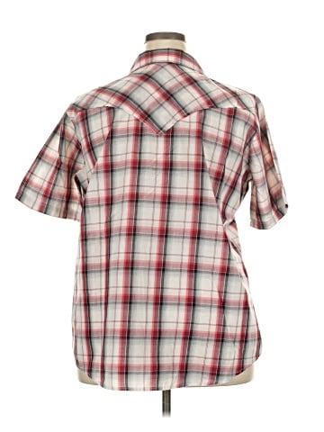 Wrangler Jeans Co Short Sleeve Button-Down Shirt (view 2)