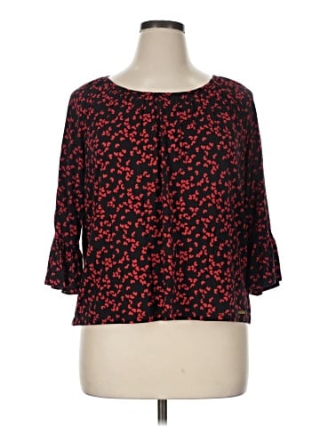 MICHAEL Michael Kors 3/4 Sleeve Blouse (view 1)