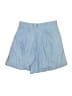 Unique Vintage 100% Cotton Blue Shorts Size M - photo 2