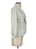 Amanda + Chelsea Stripes Ivory Blazer Size S - photo 4