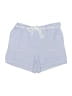 Per Se Stripes Blue Shorts Size M - photo 1