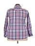 Ariat Plaid Blue Long Sleeve Button-Down Shirt Size XXL - photo 2