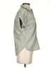J.Crew 100% Cotton Stripes Green Short Sleeve Blouse Size XS - photo 4