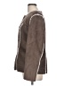 J.Jill 100% Polyester Brown Jacket Size L - photo 5